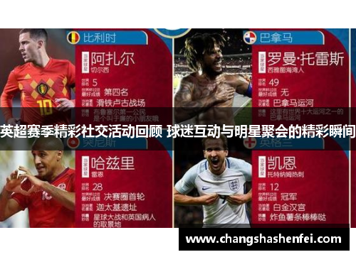 英超赛季精彩社交活动回顾 球迷互动与明星聚会的精彩瞬间 英超赛季精彩社交活动回顾 球迷互动与明星聚会的精彩瞬间