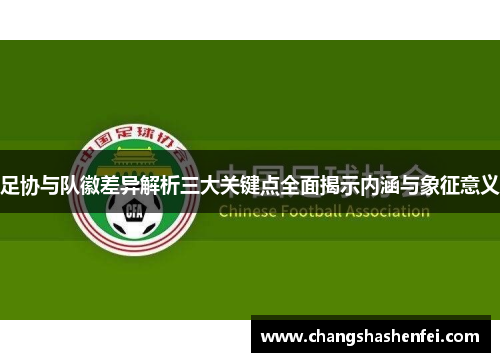 足协与队徽差异解析三大关键点全面揭示内涵与象征意义