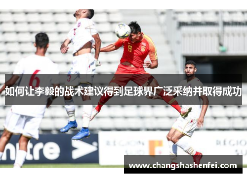 如何让李毅的战术建议得到足球界广泛采纳并取得成功